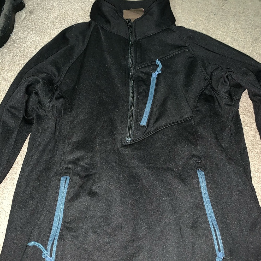 Black riding jacket